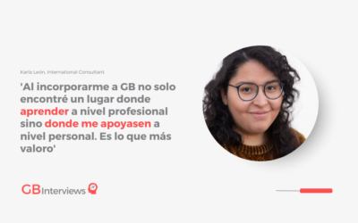 Conoce a Karla León, I GB Training & Development Program y actual International Recruitment Associate en Grupo Binternational