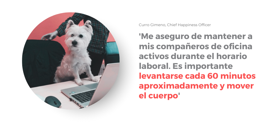 Curro Gimeno, Chief Happiness Officer